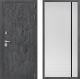 Входная металлическая Дверь Дверной континент ДК-3/713 ФЛ-757 Черное Стекло Софт милк в Кашире