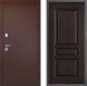 Входная металлическая Дверь Дверной континент Рубикон Медь Дизайн ФЛ-243 Дуб шоколадный в Кашире