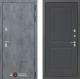 Входная металлическая Дверь Лабиринт (LABIRINT) Бетон 11 Графит софт в Кашире