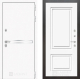 Входная металлическая Дверь Лабиринт (LABIRINT) Лайн White 26 Белый (RAL-9003) в Кашире