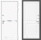 Входная металлическая Дверь Лабиринт (LABIRINT) Лайн White 11 Белый софт в Кашире