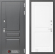 Входная металлическая Дверь Лабиринт (LABIRINT) Платинум 11 Белый софт в Кашире