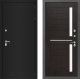 Входная металлическая Дверь Лабиринт (LABIRINT) Classic шагрень черная 02 Венге в Кашире