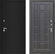 Входная металлическая Дверь Лабиринт (LABIRINT) Classic шагрень черная 12 Венге в Кашире