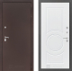 Входная металлическая Дверь Лабиринт (LABIRINT) Classic антик медь 23 Белый софт в Кашире