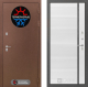 Входная металлическая Дверь Лабиринт (LABIRINT) Термо Магнит 22 Белый софт в Кашире