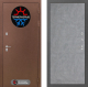 Входная металлическая Дверь Лабиринт (LABIRINT) Термо Магнит 21 Бетон светлый в Кашире