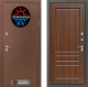 Входная металлическая Дверь Лабиринт (LABIRINT) Термо Магнит 03 Орех бренди в Кашире