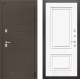 Входная металлическая Дверь Лабиринт (LABIRINT) Смоки 26 Белый (RAL-9003) в Кашире