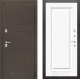 Входная металлическая Дверь Лабиринт (LABIRINT) Смоки 27 Белый (RAL-9003) в Кашире