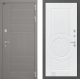 Входная металлическая Дверь Лабиринт (LABIRINT) Формо 23 Белый софт в Кашире