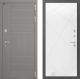 Входная металлическая Дверь Лабиринт (LABIRINT) Формо 24 Белый софт в Кашире