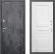 Входная металлическая Дверь Лабиринт (LABIRINT) Лофт 03 Белый софт в Кашире