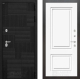 Входная металлическая Дверь Лабиринт (LABIRINT) Pazl 26 Белый (RAL-9003) в Кашире