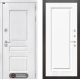 Входная металлическая Дверь Лабиринт (LABIRINT) Versal 27 Белый (RAL-9003) в Кашире