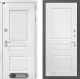Входная металлическая Дверь Лабиринт (LABIRINT) Versal 03 Белый софт в Кашире