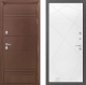 Входная металлическая Дверь Лабиринт (LABIRINT) Термо Лайт 24 Белый софт в Кашире