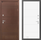 Входная металлическая Дверь Лабиринт (LABIRINT) Термо Лайт 13 Белый софт в Кашире