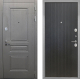 Входная металлическая Дверь Интекрон (INTECRON) Брайтон Графит ФЛ-295 Лофт черный в Кашире