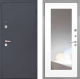 Дверь Интекрон (INTECRON) Колизей ФЛЗ-120-М Зеркало Белый матовый в Кашире