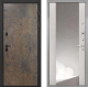 Дверь Интекрон (INTECRON) Профит Black Гранж ФЛЗ-516 Зеркало Сосна белая в Кашире