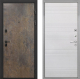 Входная металлическая Дверь Интекрон (INTECRON) Профит Black Гранж ФЛ-316 Белый ясень в Кашире