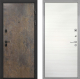 Входная металлическая Дверь Интекрон (INTECRON) Профит Black Гранж Гладкая Дуб сильвер поперечный в Кашире