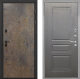 Входная металлическая Дверь Интекрон (INTECRON) Профит Black Гранж ФЛ-243 Графит вуд дуб в Кашире