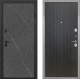 Входная металлическая Дверь Интекрон (INTECRON) Профит Black Гранит Лава Оникс ФЛ-295 Лофт черный в Кашире