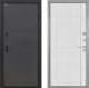 Входная металлическая Дверь Интекрон (INTECRON) Профит Black Эковенге В-07 с молдингом Лофт белый в Кашире