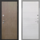Входная металлическая Дверь Интекрон (INTECRON) Гектор Венге Коричневый ФЛ-316 Белый ясень в Кашире