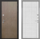 Входная металлическая Дверь Интекрон (INTECRON) Гектор Венге Коричневый В-07 с молдингом Лофт белый в Кашире