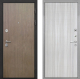 Входная металлическая Дверь Интекрон (INTECRON) Гектор Венге Коричневый В-07 с молдингом Сандал белый в Кашире