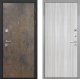 Входная металлическая Дверь Интекрон (INTECRON) Гектор Гранж В-07 с молдингом Сандал белый в Кашире