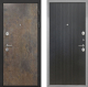 Входная металлическая Дверь Интекрон (INTECRON) Гектор Гранж ФЛ-295 Лофт черный в Кашире
