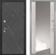 Дверь Интекрон (INTECRON) Гектор Гранит Лава Оникс ФЛЗ-516 Зеркало Сосна белая в Кашире