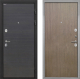 Входная металлическая Дверь Интекрон (INTECRON) Гектор Эковенге Гладкая шпон Венге коричневый в Кашире