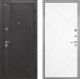 Входная металлическая Дверь Интекрон (INTECRON) Олимпия Black 4К Лучи-М Софт милк в Кашире