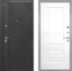 Входная металлическая Дверь Интекрон (INTECRON) Олимпия Black 4К Альба Роял Вуд белый в Кашире