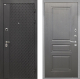 Входная металлическая Дверь Интекрон (INTECRON) Олимпия Black 4К ФЛ-243 Графит вуд дуб в Кашире