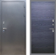 Входная металлическая Дверь Рекс (REX) 11 GL Дуб тангенальный черный в Кашире