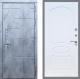 Входная металлическая Дверь Рекс (REX) 28 FL-128 Белый ясень в Кашире