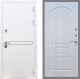 Входная металлическая Дверь Рекс (REX) 27 FL-128 Сандал белый в Кашире
