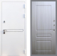 Входная металлическая Дверь Рекс (REX) 27 FL-243 Сандал белый в Кашире