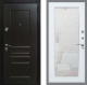 Дверь Рекс (REX) Премиум-Н Зеркало Пастораль Белый ясень в Кашире
