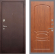 Входная металлическая Дверь Рекс (REX) 2 Медный Антик FL-128 Морёная берёза в Кашире