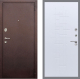 Дверь Рекс (REX) 2 Медный Антик FL-289 Белый ясень в Кашире