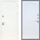Дверь Рекс (REX) 5 Белая Шагрень FL-128 Белый ясень в Кашире