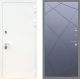 Входная металлическая Дверь Рекс (REX) 5 Белая Шагрень FL-291 Силк титан в Кашире