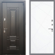 Входная металлическая Дверь Рекс (REX) 9 FL-291 Силк Сноу в Кашире